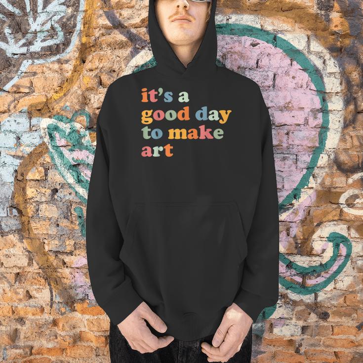 It's A Good Day To Make Some Art Artist Art Teacher Men Hoodie, gift for family, gift for coworker It's A Good Day To Make Some Art Artist Art Teacher Men Hoodie, gift for family, gift for coworker