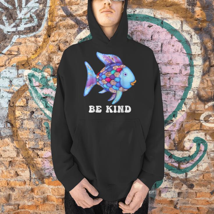 Be Kind Rainbow Fish Teacher Life Teaching Back To School Men Hoodie, gift for family, gift for coworker Be Kind Rainbow Fish Teacher Life Teaching Back To School Men Hoodie, gift for family, gift for coworker