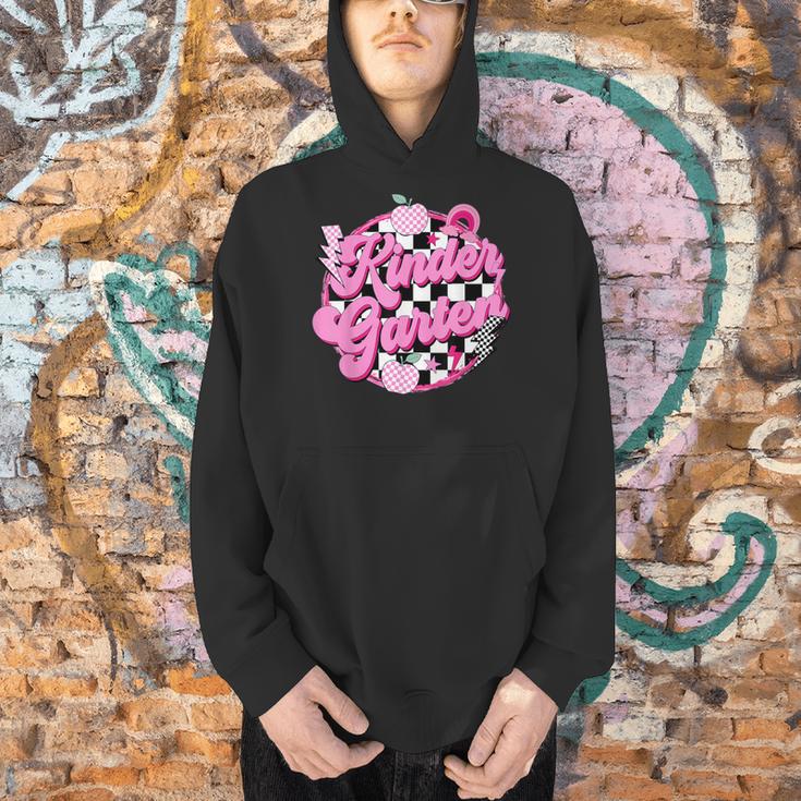 Kindergarten Teacher Women Checkered First Day Of School Men Hoodie, gift for family, gift for coworker Kindergarten Teacher Women Checkered First Day Of School Men Hoodie, gift for family, gift for coworker