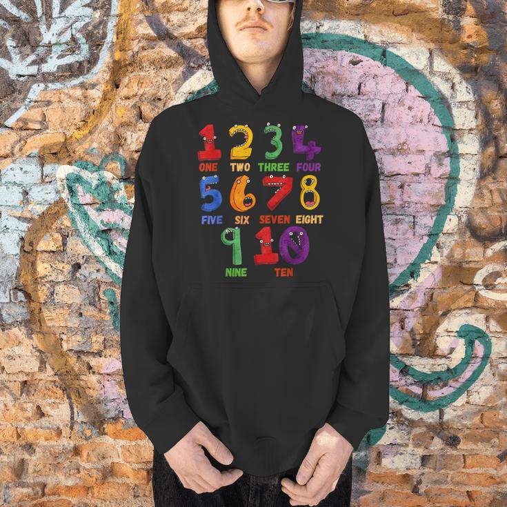 Learning Math Numbers Counting Back To School Teacher For Men Women Girls Kids Men Hoodie, gift for family, gift for coworker