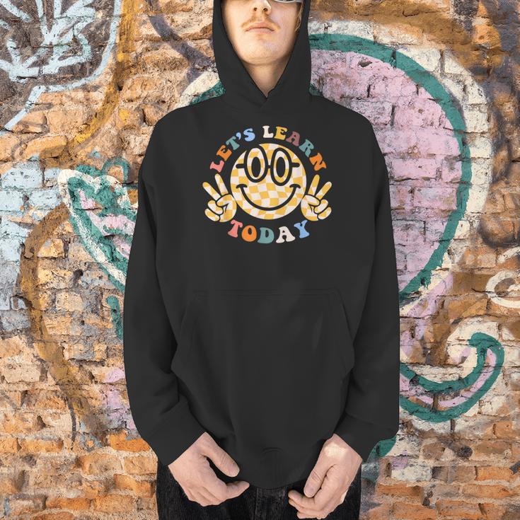Let's Learn Today First Day Of School For Teacher Student Men Hoodie, gift for family, gift for coworker Let's Learn Today First Day Of School For Teacher Student Men Hoodie, gift for family, gift for coworker