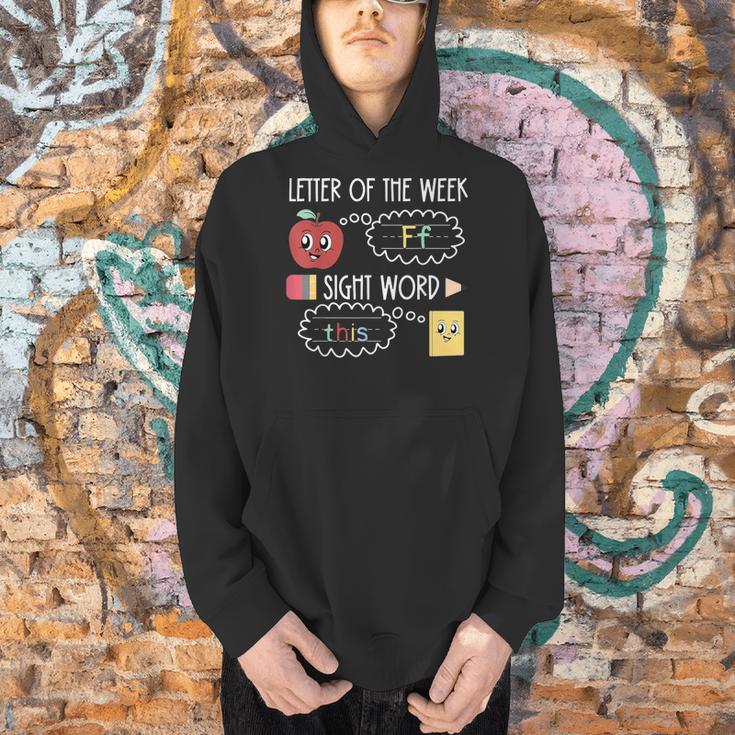 Letter Of The Week Ff Sight Word Teacher Squad Men Hoodie, gift for family, gift for coworker Letter Of The Week Ff Sight Word Teacher Squad Men Hoodie, gift for family, gift for coworker