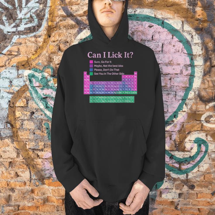 Can I Lick It Periodic Table Teacher Student Kids Men Hoodie, gift for family, gift for coworker Can I Lick It Periodic Table Teacher Student Kids Men Hoodie, gift for family, gift for coworker
