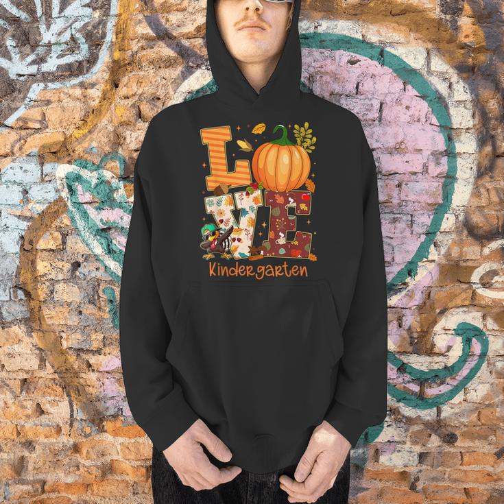 Love Kindergarten Teacher Turkey Thanksgiving Autumn Fall Men Hoodie, gift for family, gift for coworker Love Kindergarten Teacher Turkey Thanksgiving Autumn Fall Men Hoodie, gift for family, gift for coworker
