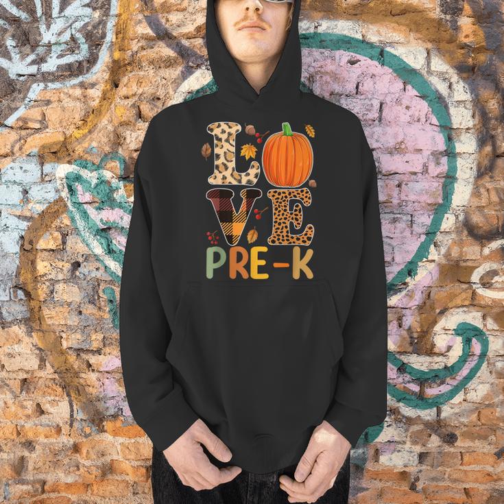 Love Pre-k Teacher Shirts Autumn Fall Pumpkin Fall Leopard Men Hoodie, gift for family, gift for coworker Love Pre-k Teacher Shirts Autumn Fall Pumpkin Fall Leopard Men Hoodie, gift for family, gift for coworker