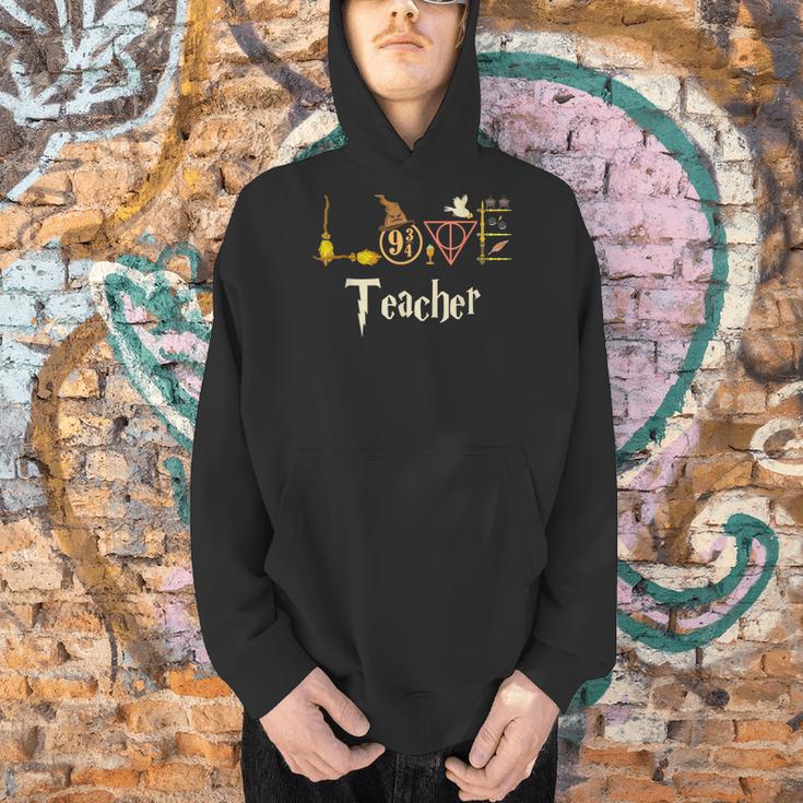 Love Teacher Wizards Back To School Halloween Men Hoodie, gift for family, gift for coworker Love Teacher Wizards Back To School Halloween Men Hoodie, gift for family, gift for coworker