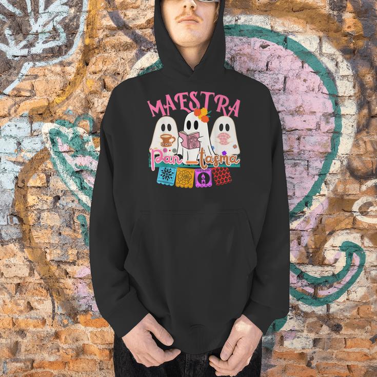 Maestra Pantasmas Conchas Teacher Mexican Halloween Men Hoodie, gift for family, gift for coworker Maestra Pantasmas Conchas Teacher Mexican Halloween Men Hoodie, gift for family, gift for coworker