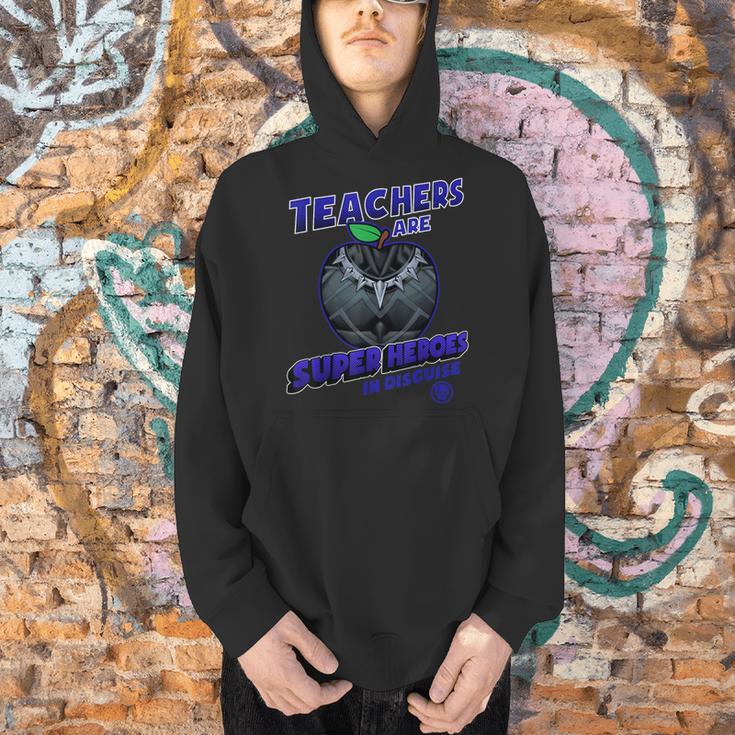 Marvel Teachers Are Super Heroes In Disguise Panther Men Hoodie, gift for family, gift for coworker