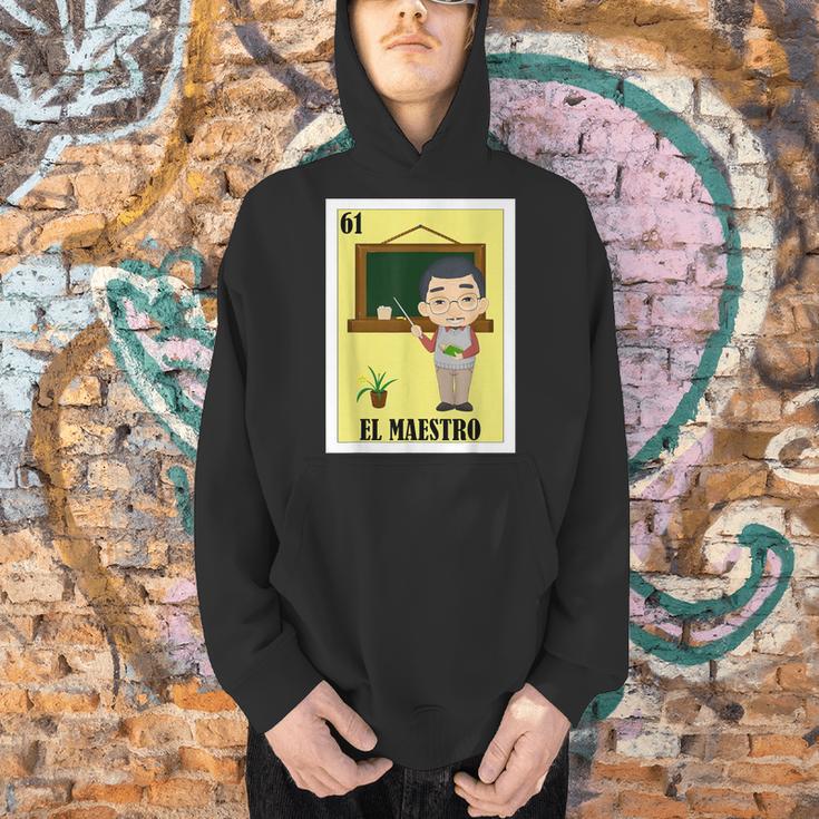 Mexican For Teachers El Maestro Men Hoodie, gift for family, gift for coworker Mexican For Teachers El Maestro Men Hoodie, gift for family, gift for coworker