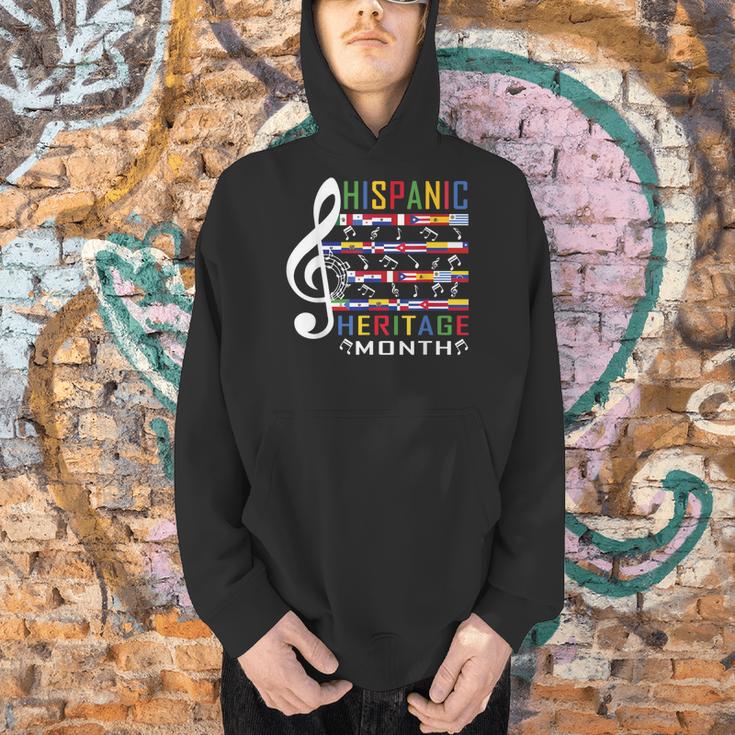 Music Teacher Kid National Hispanic Heritage Month Men Hoodie, gift for family, gift for coworker Music Teacher Kid National Hispanic Heritage Month Men Hoodie, gift for family, gift for coworker