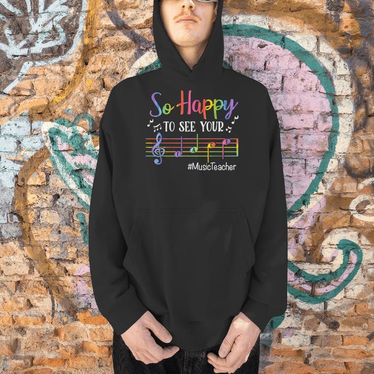 Music Teacher So Happy To See Your Face Back To School Men Hoodie, gift for family, gift for coworker Music Teacher So Happy To See Your Face Back To School Men Hoodie, gift for family, gift for coworker