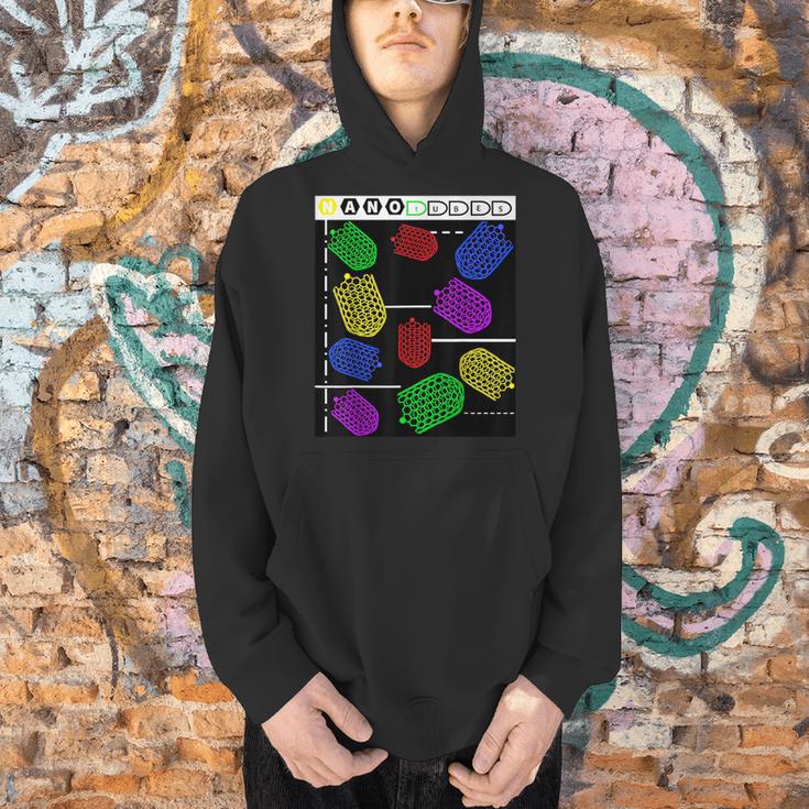 Nerdy Forms Nanotubes Chemistry Teacher Geek Men Hoodie, gift for family, gift for coworker