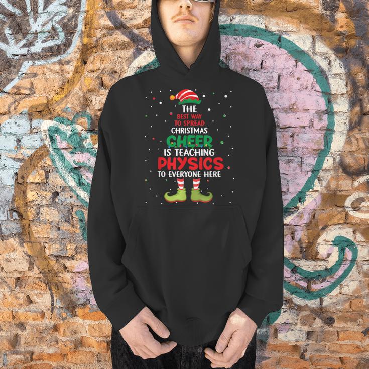 Physics Teacher Christmas Elf Christmas Cheer Men Hoodie, gift for family, gift for coworker Physics Teacher Christmas Elf Christmas Cheer Men Hoodie, gift for family, gift for coworker