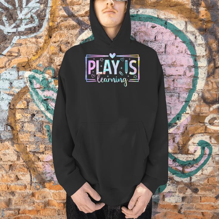 Play Is Learning Kindergarten Teacher Team Women Men Hoodie, gift for family, gift for coworker