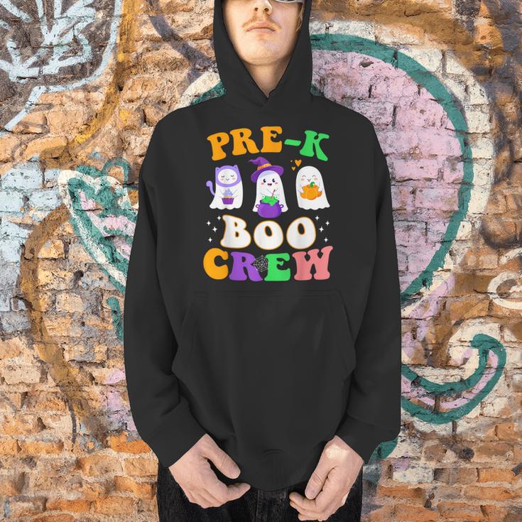 Pre-K Boo Crew Cute Ghost Halloween Costume Teacher Student For Men Women Kids Men Hoodie, gift for family, gift for coworker