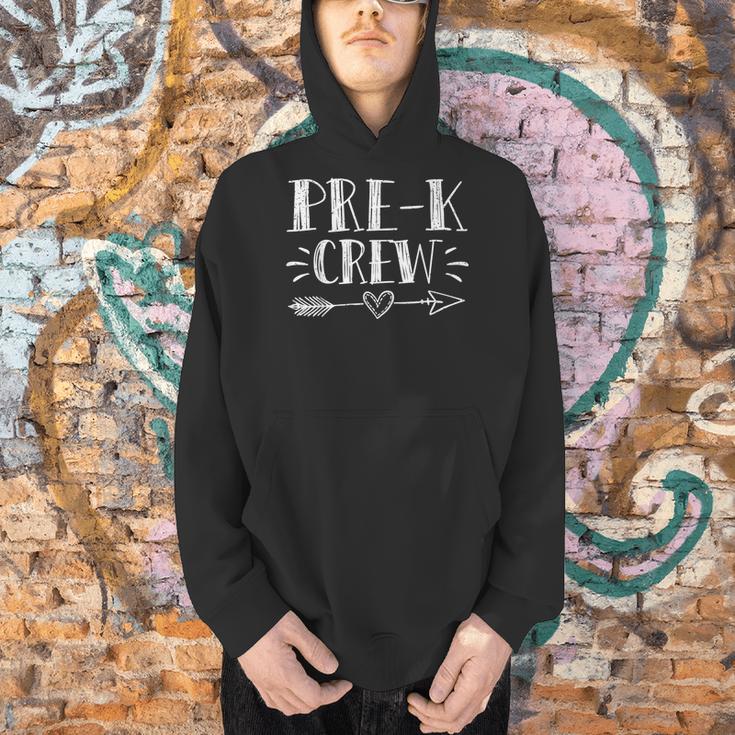 Pre-K Crew 1st Day Of School Pre-K Teacher Team Men Hoodie, gift for family, gift for coworker