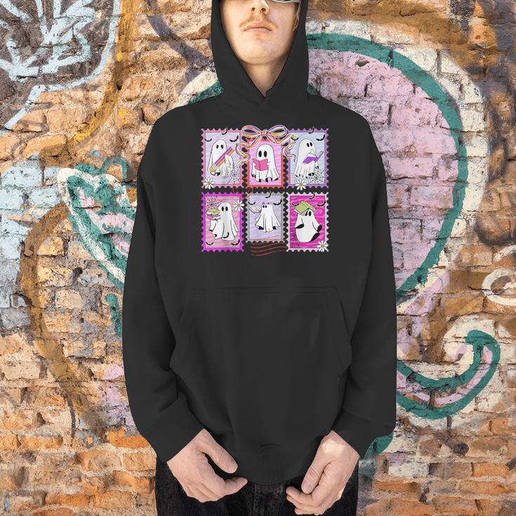 Preppy Spooky Teacher Halloween Ghost Coquette Bow Autumn Men Hoodie, gift for family, gift for coworker Preppy Spooky Teacher Halloween Ghost Coquette Bow Autumn Men Hoodie, gift for family, gift for coworker