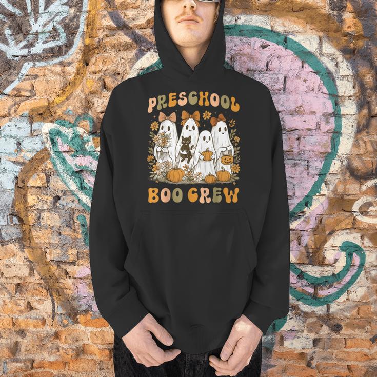 Preschool Boo Crew Halloween Teacher Ghost Costume Matching Men Hoodie, gift for family, gift for coworker Preschool Boo Crew Halloween Teacher Ghost Costume Matching Men Hoodie, gift for family, gift for coworker