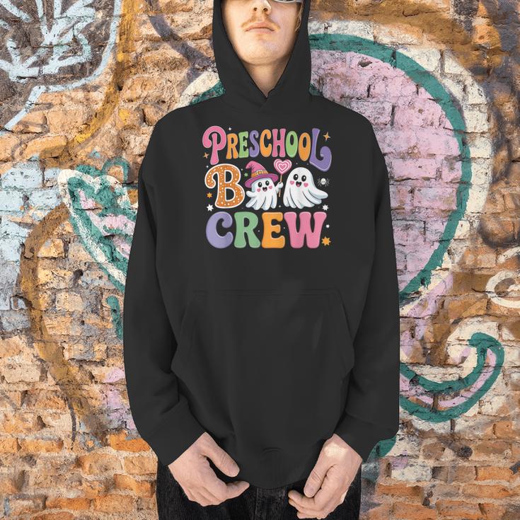 Preschool Boo Crew Preschool Teacher Student Halloween Men Hoodie, gift for family, gift for coworker