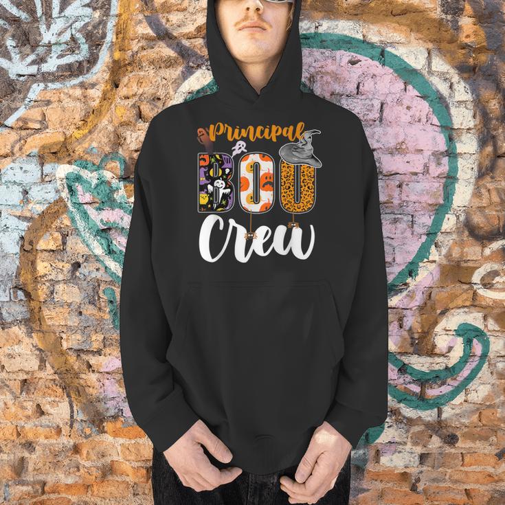 Principal Boo Crew Ghost Halloween Teachers School Matching Men Hoodie, gift for family, gift for coworker