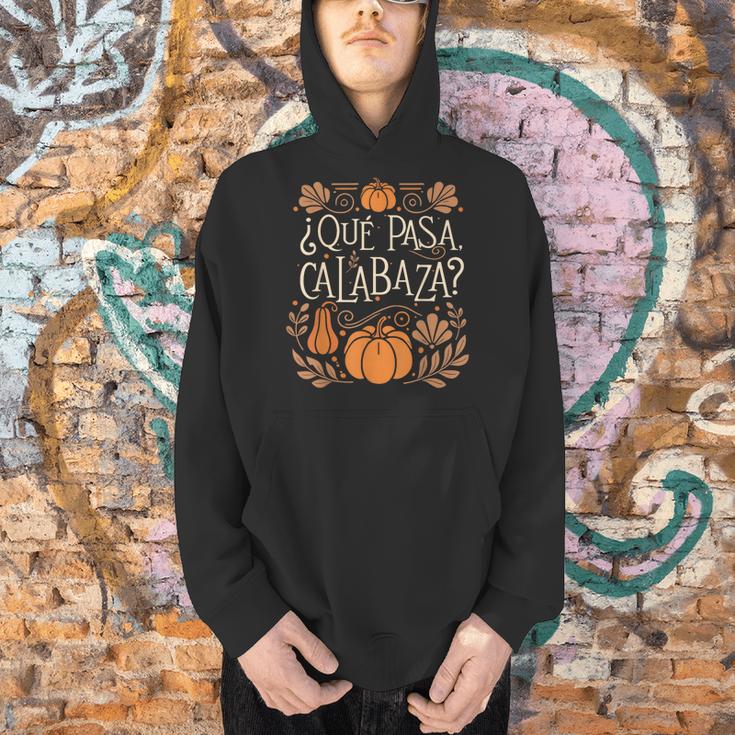 Que Pasa Calabaza Shirt Spanish Teacher Men Hoodie, gift for family, gift for coworker