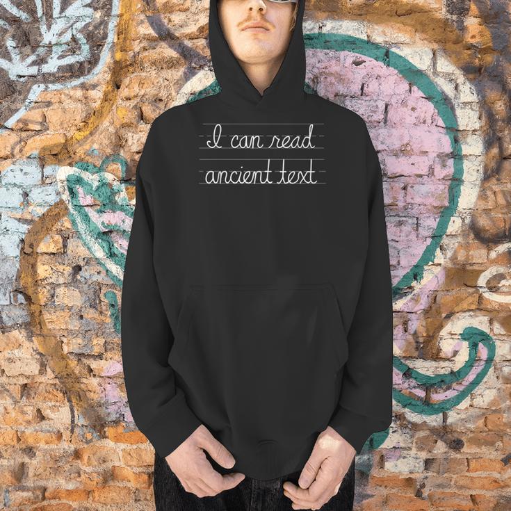 I Can Read Ancient Text English Teacher For Men Women Men Hoodie, English Teacher Hoodies, gift for family, gift for coworker