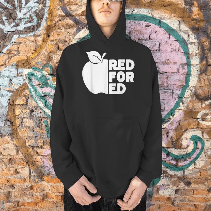 Red For Ed Teacher Support Public Education For Men Women Kids Men Hoodie, gift for family, gift for coworker Red For Ed Teacher Support Public Education For Men Women Kids Men Hoodie, gift for family, gift for coworker
