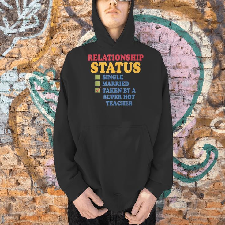 Relationship Status Single Married Hot Teacher Men Hoodie, gift for family, gift for coworker Relationship Status Single Married Hot Teacher Men Hoodie, gift for family, gift for coworker
