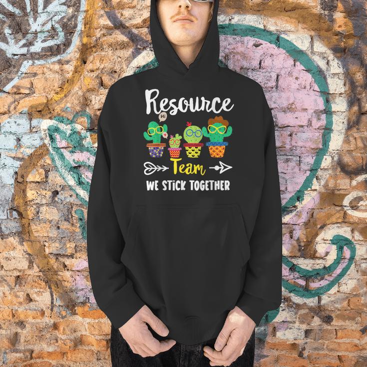 Resource Team Cactus Crew Resource Teacher Squad Men Hoodie, gift for family, gift for coworker Resource Team Cactus Crew Resource Teacher Squad Men Hoodie, gift for family, gift for coworker