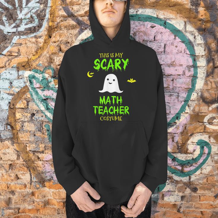 Scary Math Teacher Costume Halloween Lazy Easy Christmas Men Hoodie, gift for family, gift for coworker