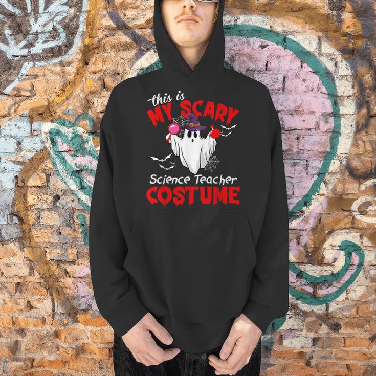 This Is My Scary Science Teacher Costume Ghost Halloween Men Hoodie, Science Teacher Hoodies, gift for family, gift for coworker