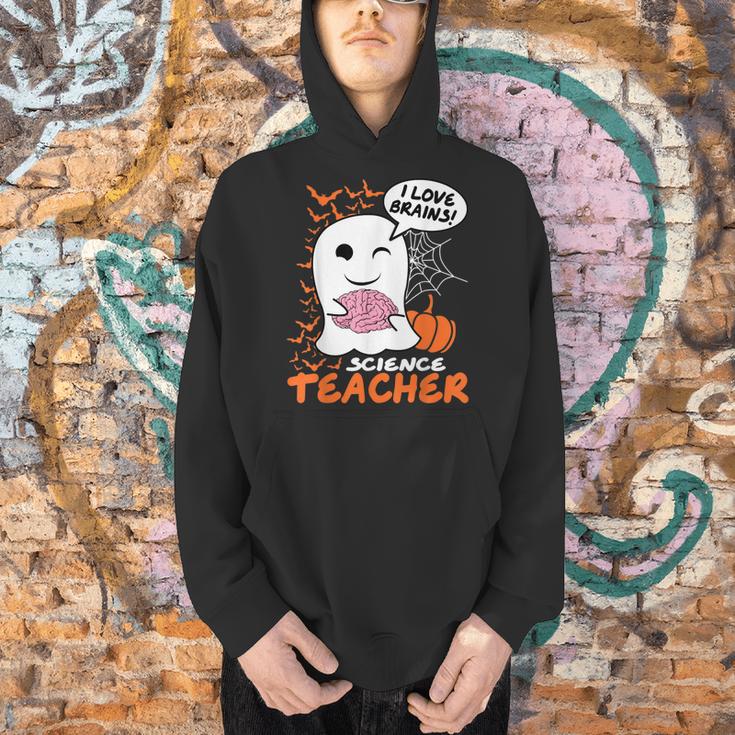 Science Teacher Cute Ghost Halloween Teacher Men Women Men Hoodie, Science Teacher Hoodies, gift for family, gift for coworker