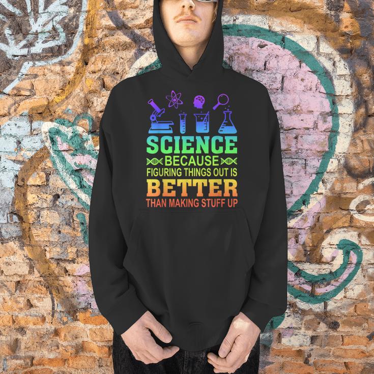 Science Teacher Because Figuring Things Out Is Better Than Men Hoodie, Science Teacher Hoodies, gift for family, gift for coworker