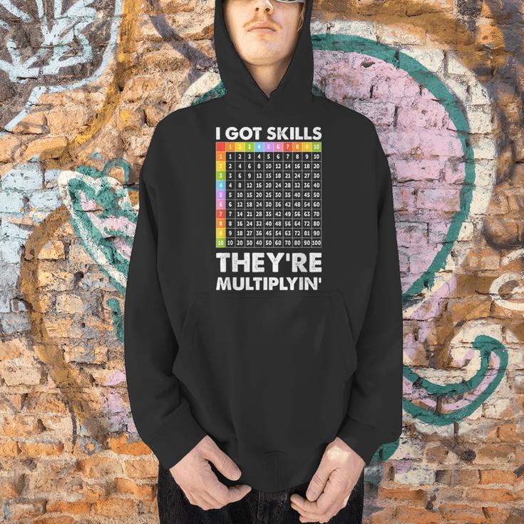I Got Skills They'Re Multiplying Nerd Math Teacher Men Hoodie, gift for family, gift for coworker I Got Skills They'Re Multiplying Nerd Math Teacher Men Hoodie, gift for family, gift for coworker