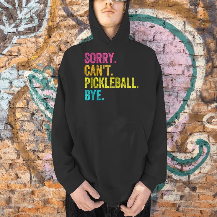 Sorry Can't Pickleball Bye Teacher Student Sport Men Hoodie, gift for family, gift for coworker Sorry Can't Pickleball Bye Teacher Student Sport Men Hoodie, gift for family, gift for coworker