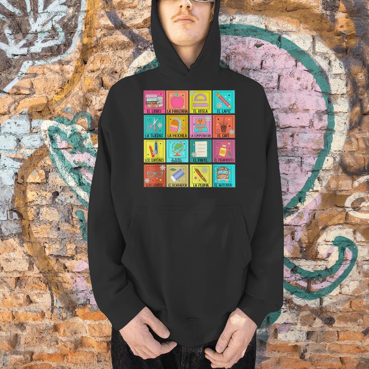 Spanish Teacher Back To School Maestra Dual Language Crew Men Hoodie, gift for family, gift for coworker Spanish Teacher Back To School Maestra Dual Language Crew Men Hoodie, gift for family, gift for coworker