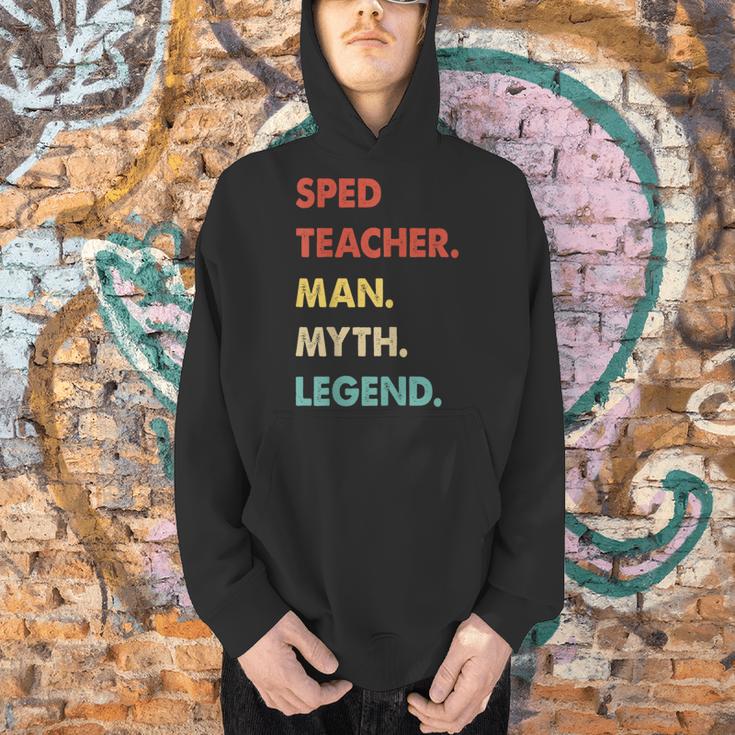 Sped Teacher Man Myth Legend Men Hoodie, gift for family, gift for coworker Sped Teacher Man Myth Legend Men Hoodie, gift for family, gift for coworker