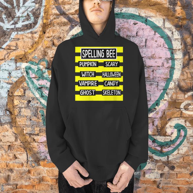Spelling Bee Pun Halloween Costume For Teachers Men Hoodie, gift for family, gift for coworker