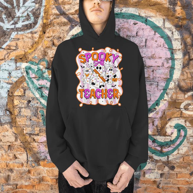 Spooky Teacher Ghost Pencil Teacher Halloween Teacher Men Hoodie, gift for family, gift for coworker Spooky Teacher Ghost Pencil Teacher Halloween Teacher Men Hoodie, gift for family, gift for coworker