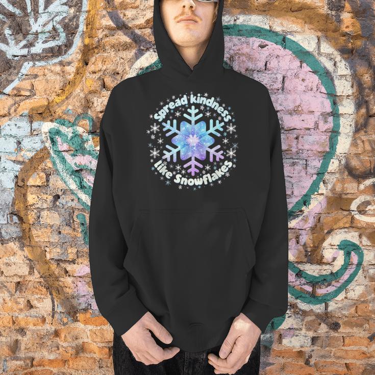 Spread Kindness Like Snowflakes Christmas Teacher Unity Day Men Hoodie, gift for family, gift for coworker