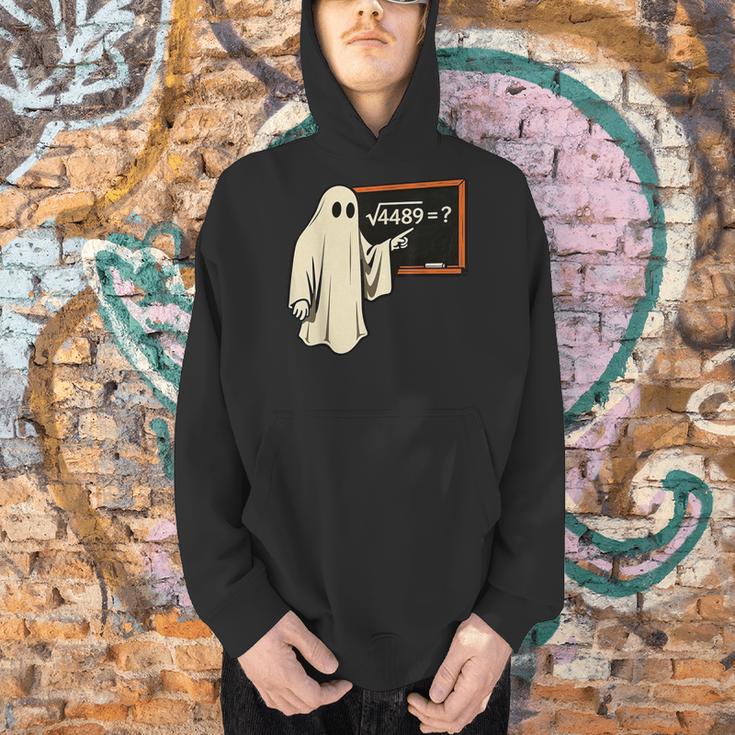 Square Root 67 Ghost Math Teacher 4489 Meme Halloween Men Hoodie, gift for family, gift for coworker