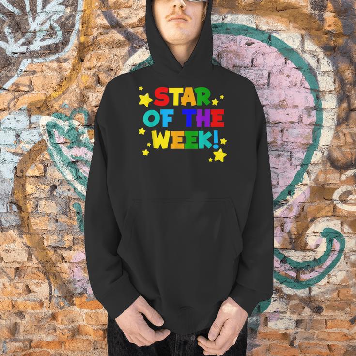Star Of The Week Cheerful Recognition Student Teachers Class Men Women Kids Men Hoodie, gift for family, gift for coworker