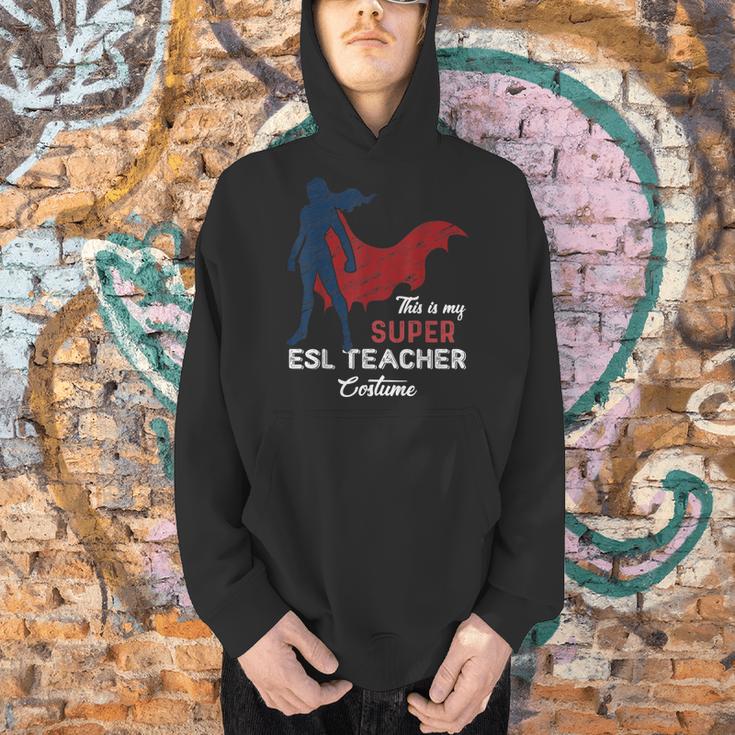 This Is My Super ESL Teacher Costume Lazy Halloween Men Hoodie, Esl Teacher Hoodies, Super Teacher Hoodies, gift for family, gift for coworker This Is My Super ESL Teacher Costume Lazy Halloween Men Hoodie, Esl Teacher Hoodies, Super Teacher Hoodies, gift for family, gift for coworker