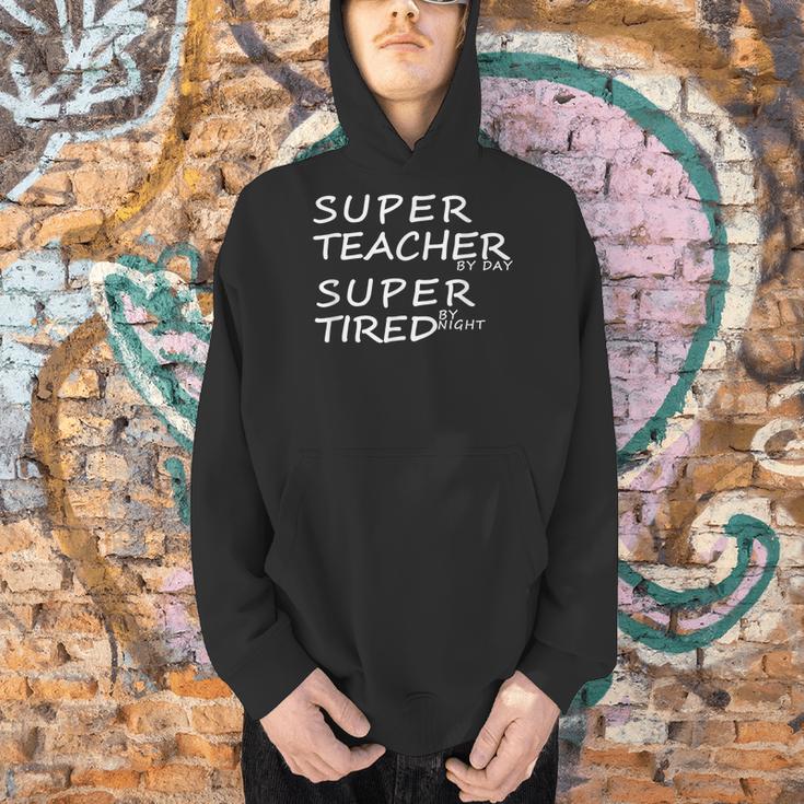 Super Teacher By Day Super Tired By Night Best Teacher Men Hoodie, Super Teacher Hoodies, gift for family, gift for coworker Super Teacher By Day Super Tired By Night Best Teacher Men Hoodie, Super Teacher Hoodies, gift for family, gift for coworker