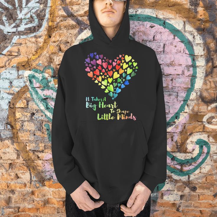 It Takes A Big Heart To Shape Little Minds Teacher Student Men Women Kids Men Hoodie, gift for family, gift for coworker It Takes A Big Heart To Shape Little Minds Teacher Student Men Women Kids Men Hoodie, gift for family, gift for coworker