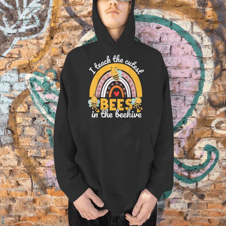 I Teach The Cutest Bees In The Beehive Teachers Day Men Hoodie, gift for family, gift for coworker I Teach The Cutest Bees In The Beehive Teachers Day Men Hoodie, gift for family, gift for coworker