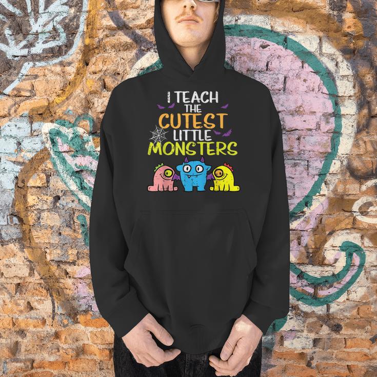 I Teach Cutest Little Monsters Halloween Teacher Men Women Men Hoodie, gift for family, gift for coworker I Teach Cutest Little Monsters Halloween Teacher Men Women Men Hoodie, gift for family, gift for coworker
