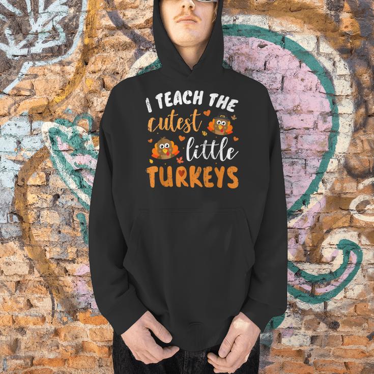 I Teach The Cutest Little Turkeys For Teacher Thanksgiving Men Hoodie, gift for family, gift for coworker I Teach The Cutest Little Turkeys For Teacher Thanksgiving Men Hoodie, gift for family, gift for coworker