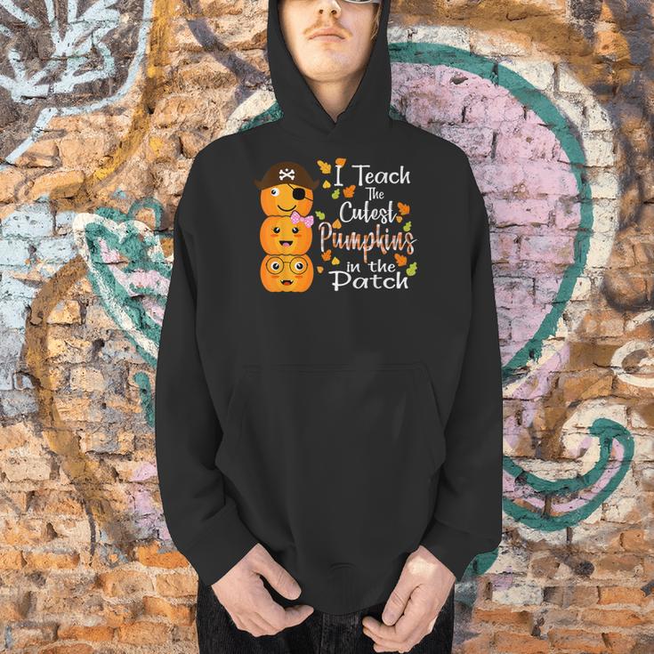I Teach The Cutest Pumpkins Halloween Shirt For Teachers Men Hoodie, gift for family, gift for coworker