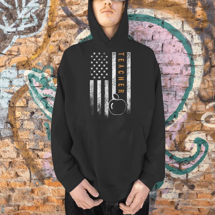 Teacher American Flag Teacher's Day Teaching Men Hoodie, gift for family, gift for coworker Teacher American Flag Teacher's Day Teaching Men Hoodie, gift for family, gift for coworker